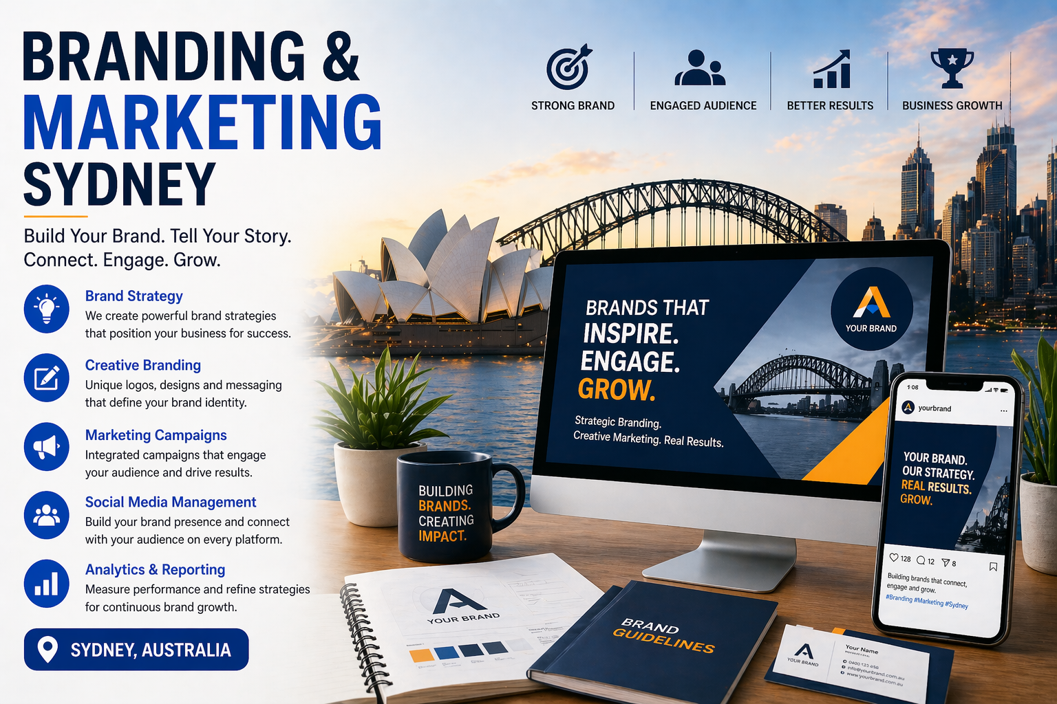 branding and marketing agency Sydney work